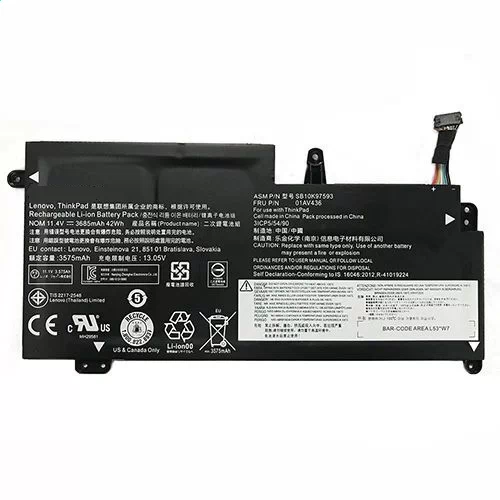 laptop battery for Lenovo ThinkPad S2 Gen 1