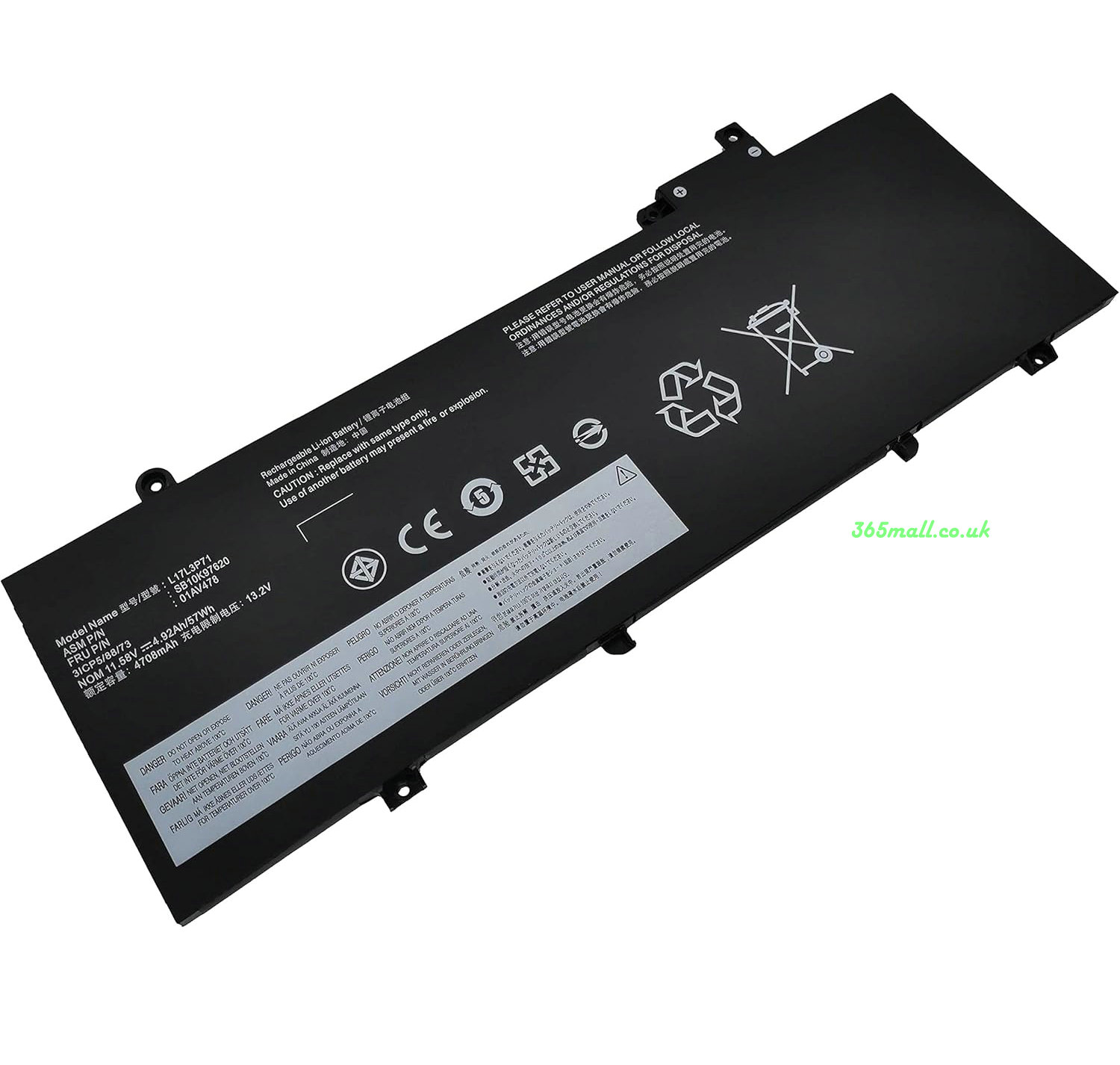 Li-ion Battery for Lenovo 01AV479