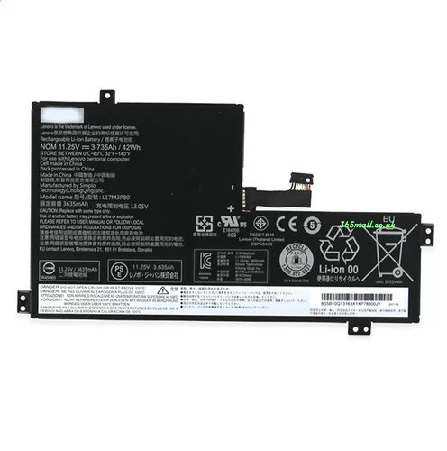 laptop battery for Lenovo L17M3PB0
