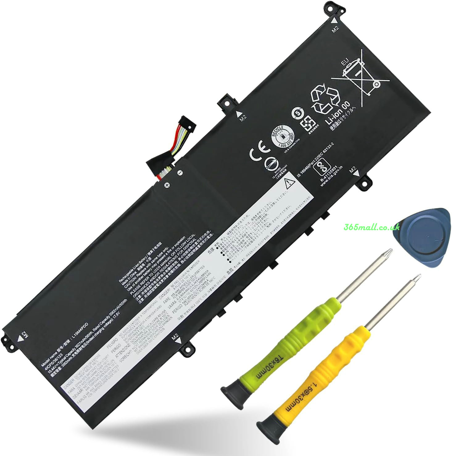 laptop battery for Lenovo L19D4PDD