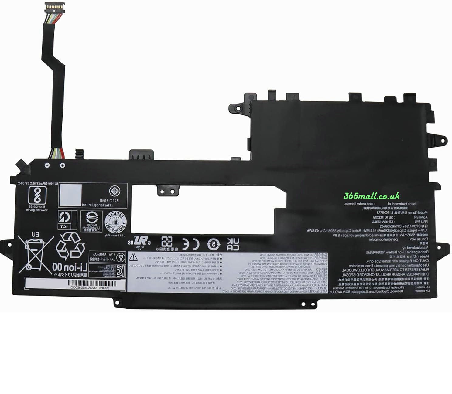 laptop battery for Lenovo L19M4P73