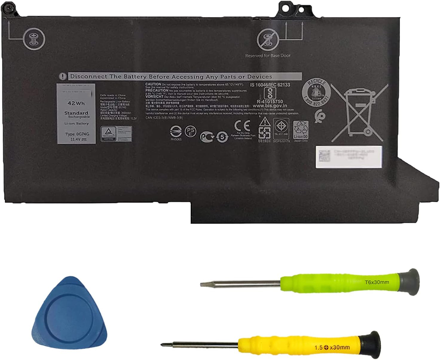 battery for DELL 829mx
